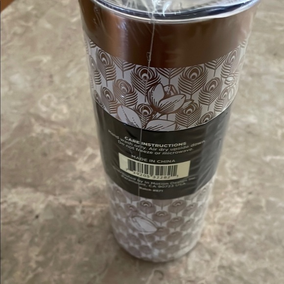 Brown and White Hot Beverage Cup - Picture 2 of 3